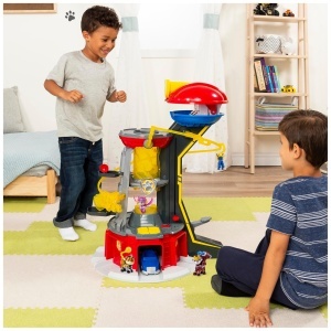 Turn de Observatie Paw Patrol Mighty Lookout, 84cm, cu 4 Figurine si Efecte Luminoase - Img 3