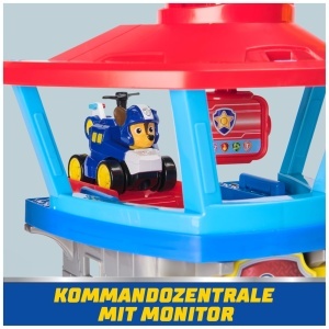 Turn de salvare PAW PATROL cu vehicul si figurina, 30 cm, pentru copii - Img 6