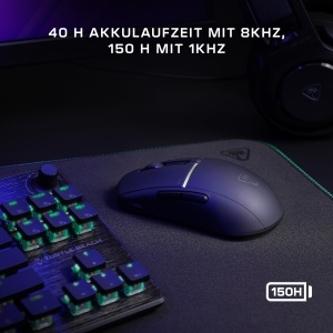 Turtle Beach Burst II Pro Mouse Gaming Wireless 8000 Hz 57g Negru - Img 5