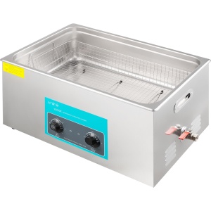 Ultrasunete Curatare VEVOR 30L, 600W, Incalzire si Timer, Inox - Img 8