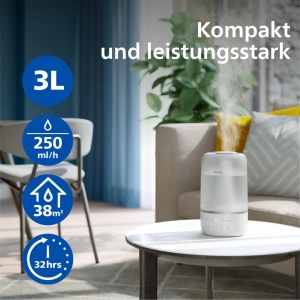 Umidificator Philips HU150900, 3L, 250 mlh, Aromaterapie - Img 4