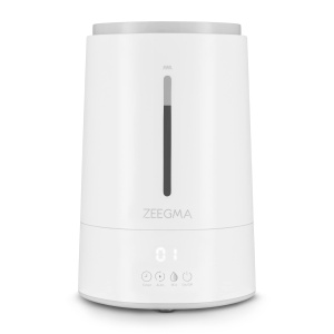 Umidificator ZEEGMA Vers IONI cu functie de ionizare a aerului si aromaterapie, 260 ml/h, Higrometru, Senzor de umiditate, Temporizator integrat, 4 moduri de umidificare, Eficient energetic - Img 1