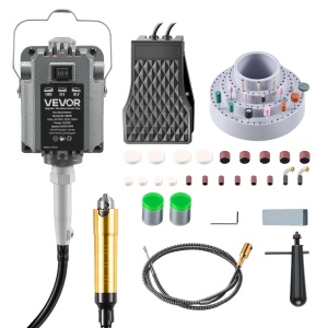 Unealta electrica de rotatie VEVOR KD-SR891, 1200 W, 30.000 Umin, cu accesorii