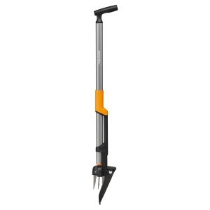 Unelte de gradinarit - Fiskars Unkrautstecher ergonomic, 1100g, inox, negruportocaliu - Img 8