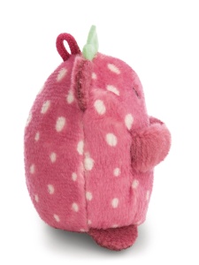 Ursulet de Plus NICI My Mochi Bar Nomo Erdbeere 5cm roz, pentru copii si adulti - Img 2