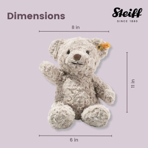 Ursulet de Plus Steiff Honey 28 cm, Culoare Gri, Moale si Cuddly - Img 4