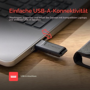 USB Stick Verbatim Store n Go Slider - 16 GB, USB 2.0, Negru - Img 4