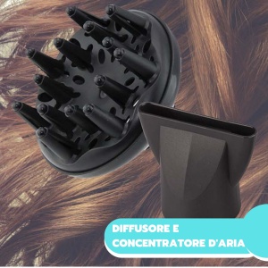 Uscator de par ARDES ARPHON02, 2200W, compact, cu difuzor si concentrator - Img 6