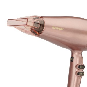 Uscator de par BaByliss 2100W Rose Gold, tehnologie ionica, 3 temperaturi - Img 6