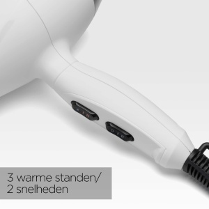 Uscator de par BaByliss Speed Pro 2000W, Alb, cu tehnologie anti-frizz - Img 5