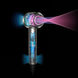 Uscator de par Dyson Supersonic Nural, noapte albastracupru, 3 atasamente - Img 4