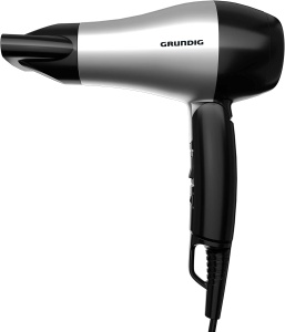 Uscator de par Grundig HD 2200, 1200 W, 2 trepte temperatura, maner pliabil