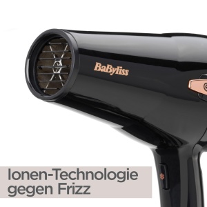 Uscator de par ionic Babyliss Cordkeeper 2000 D373E, functie unica de retragere a cablului in maner, 2000 wati negru - Img 5