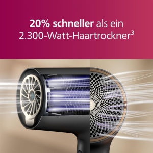 Uscator de par Philips Seria 7000 BHD71310 1800W ThermoShield Tehnologie avansata - Img 4