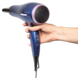Uscator de par ProfiCare PC-HTD 3030, 2200W, cu difuzor volum, culoare albastra - Img 2
