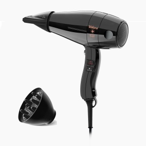 Uscator de par Valera Swiss Silent Jet 8500 Ultrablack, 2000 W, 6 trepte de temperatura