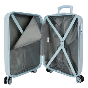 Valiza de cabina Disney Frozen Trust Your Journey, 32L, 55 cm, Albastra - Img 5