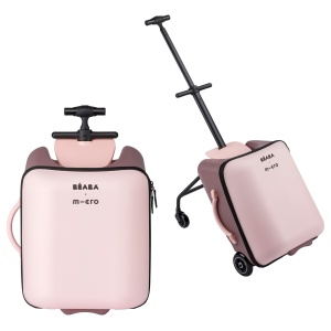 Valiza pentru copii Beaba Luggage Eazy, 22L, cu functie de sezut, 360 rotire