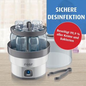 Vaporizator mare Reer VapoMax, spatiu pentru 6 flacoane si accesorii, alb/antracit, 1 bucata (1 pachet) - Img 2