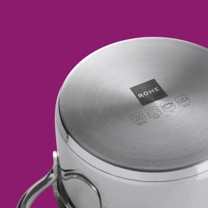 Vas pentru fondue ROHE-Germany Fabio 16 cm, inox, 1.8 litri - Img 3