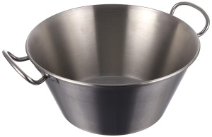 Vas pentru gatit Lacor 50832, 32 cm, din inox, cu manere