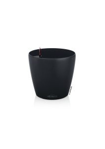 Vaza cu sistem de udare Lechuza CLASSICO Color, Schiefergrau, 35 x 35 x 33 cm
