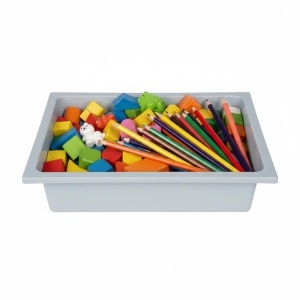 Vaza de joaca Roba Spielwanne - Capacitate 6-7 litri, Culoare gri, pentru activitati exterioare