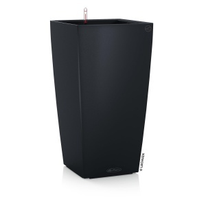Vaza Lechuza Cubico Color 40, Schiefergrau, 31L, cu Sistem de Udat