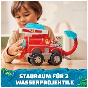 Vehicul Deluxe PAW Patrol - Masina Elefant cu Rucs si Figurina Marshall - Img 4