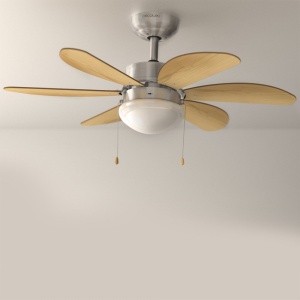 Ventilator de tavan Cecotec EnergySilence Aero 350, 82 cm, 50 W, cu lumina - Img 2