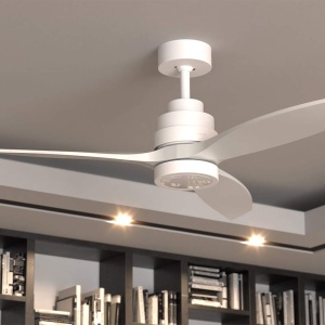 Ventilator de tavan Cecotec EnergySilence Aero 5200, 40W, 132 cm, motor DC, lumina LED, telecomanda, negru - Img 3