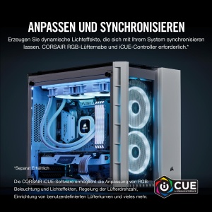 Ventilator PC Corsair LL120 RGB, 120mm, LED RGB, Alb - Img 5
