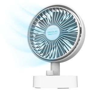 Ventilator portabil Cecotec EnergySilence 2000 baterie 2000mAh alb