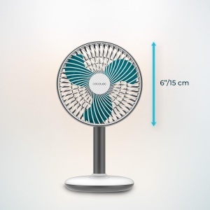 Ventilator portabil Cecotec EnergySilence 4000 4000 mAh alb control touch - Img 3