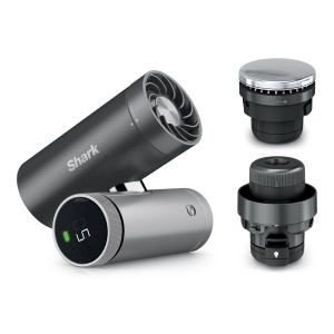 Ventilator portabil Shark ChillPill FA022EU, 3-in-1, negru, design compact