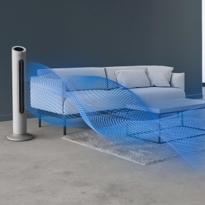 Ventilator turn Rowenta Eole Home VU6980F0 40 dB 7 viteze Timer Gri - Img 4