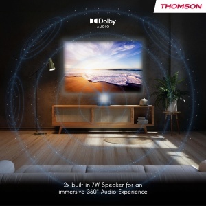 Videoproiector laser RGB Full HD Thomson Sirius PG55B, 600 ANSI lumeni, HDR10, Google TV - Img 9