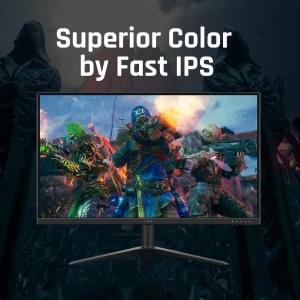ViewSonic VX2428J Monitor pentru jocuri de 60,5 cm (24") (Full HD, IPS, 165 Hz, 1 ms, FreeSync Premium, HDMI, DP, difuzor, reglabil pe inaltime) Negru - Img 5