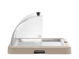 Vitrina Buffet HENDI UNIQ, ABS, Tablett 400x300mm, Bej - Img 4