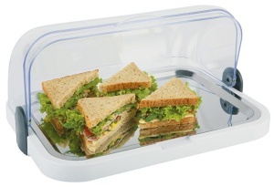 Vitrina pentru Buffet APS cu Capac Transparent, 44x32x20.5 cm, 2.2 kg