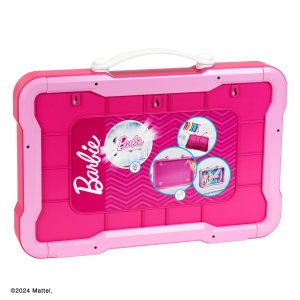 Vitrina pentru papusi Theo Klein 5808 cu logo Barbie, pentru 6 papusi, cu maner - Img 6