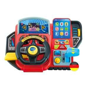 Volan Interactiv VTech Abenteuer cu LCD 2.4, 3 Moduri de Joaca, 23 Melodii