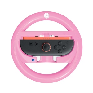 Volan pentru jocuri HORI Mario Kart Peach, compatibil Nintendo Switch 2, cu manere texturate - Img 2