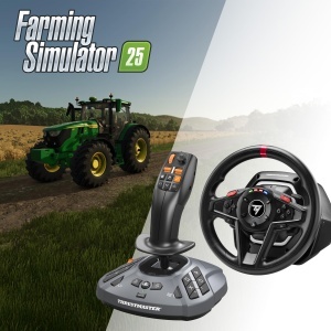 Volan pentru Simulare Thrustmaster T128 cu Pedale si FarmStick, Negru - Img 4