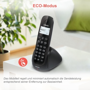 VTech CS1451 DECT Telefon fara fir 2 receptori telefonici, functie hands-free, blocarea apelantului, functie de detectare a apelantului/functie de asteptare a apelantului, afisaj iluminat din spate, mod ECO Radiatii reduse - Img 4