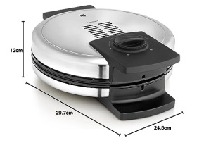 Waffeleisen WMF Lono, 900 W, inox mat, forma inima - Img 8