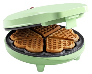 Waffle Maker Bestron ASW217G 5 Waffe, 700 W, Culoare Verde - Img 5