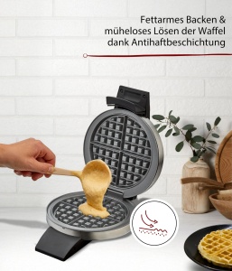 Waffle Maker Cloer 1699, 15.5 cm, 930 W, Inox - Img 3