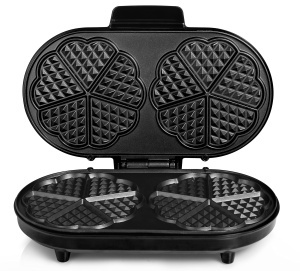 Waffle Maker Tristar WF-2120 - 10 Wafele in Forma de Inima, 1200W, Inox - Img 3
