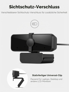 Webcam Lenovo 310 FHD Negru - Img 5